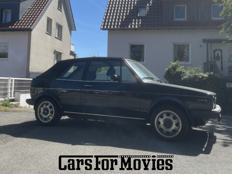 CarsForMovies | Volkswagen Golf 1 GLI 1986 Deutschland Schwarz Schwarz Zivilfahrzeug Cabrio Niedersachsen 7651 
